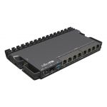 mikrotik Mikrotik RouterBORD 5009UPr+S+IN with Marvell Armada ARMv8 CPU (4-cores, 1.4GHz per core), 1GB of DDR4 RAM, 1GB NAND storage, 1x 2.5Gbit LAN (802.3af/at PoE-out and POE-in), 7x 1Gbit LAN (802.3af/at P (RB5009UPR+S+IN)