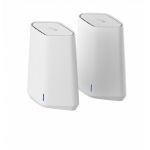 Netgear NETGEAR Orbi Pro WiFi 6 Mini AX1800 System 2-Pack (SXK30) Bandă dublă (2.4 GHz/ 5 GHz) Wi-Fi 6 (802.11ax) Alb 7 Intern (SXK30-100EUS)