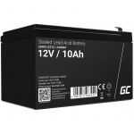 Green Cell AGM VRLA 12V 10Ah maintenance-free battery for UPS units (AGM48)