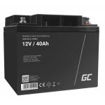 Green Cell AGM22 baterii UPS Acid sulfuric şi plăci de plumb (VRLA) 12 V 40 Ah (AGM22)