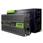 Green Cell INV10 adaptoare și invertoare de curent Auto 2000 W Negru (INV10)