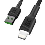 Green Cell KABGC05 cablu Lightning 1,2 m Negru (KABGC05)