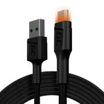 Green Cell KABGC11 cabluri USB 2 m USB 2.0 USB A Micro-USB B Negru (KABGC11)