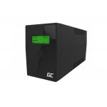 Green Cell UPS01LCD surse neîntreruptibile de curent (UPS) Line-Interactive 0,6 kVA 360 W 2 ieșire(i) AC (UPS01LCD)