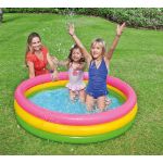 Piscina gonflabila pentru copii cu baza moale, Intex