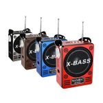 Radio portabil cu acumulator, lanterna si USB