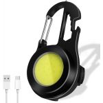 Breloc cu lanterna Q D910 LED COB multifunctional
