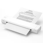 Mini imprimanta termica A4, portabila, wireless, bluetooth, cu acumulator, compatibila iOS/Android