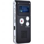 Mini Reportofon digital Andowl Q LY77 16G MP3/WAV negru
