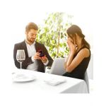 Cutie cadou C8 engross ,Cutie pentru inele pentru bijuterii, cu lumini LED, Rosu