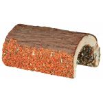Tunel Rozatoare Lemn Natur cu Legume 16x8x20 m 60772