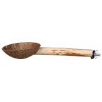 Bat Colivie Natural cu Hranitor 25 cm 58747