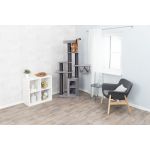 Ansamblu Cesare, cu Sisal, cu Hamac, 186 cm/65 × 50 cm,gri, 44707