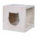 Casuta pentru Pisici, 33 x 33 x 37 cm,gri Deschis, 44090