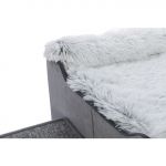 Ansamblu Culcuș Harvey cu Trepte, 154 x 60 x 60cm,gri/Alb, 38042
