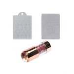Set stampila unghii Crystal Red W7 Engros
