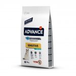 Advance Sensitive Adult Sterilized, Somon, hrană uscată pisici sterilizate, sistem digestiv, 10kg