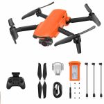 Drona pliabila Autel Evo Nano+ Standard, Portocaliu, 4K, 48MP, 1 2 CMOS, Gimbal pe 3 axe, GPS, 28 min timp zbor, Slot memorie, 2250 mAh