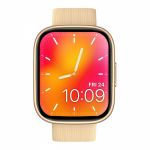 Smartwatch Fitness Wellness Zeblaze GTS 3 Plus, Gold, Display Amoled 2.15 HD, Apel telefonic Hi-Fi Bluetooth, Asistare vocala offline, Moduri sport 100+, Monitorizare sanatate 24 24, IP68, 300mA