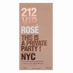 Carolina Herrera 212 VIP Rosé eau de Parfum pentru femei 50 ml