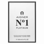 Aigner No.1 Platinum Eau de Toilette pentru bărbați 100 ml