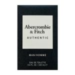 Abercrombie & Fitch Authentic Man Eau de Toilette bărbați 100 ml