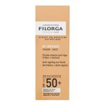 Filorga UV-Bronze Face Anti-Ageing Sun Fluid SPF50+ fluid protector și hidratant împotriva petelor pigmentare 40 ml