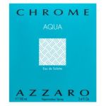 Azzaro Chrome Aqua Eau de Toilette bărbați 100 ml
