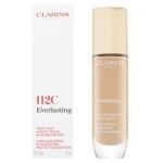 Clarins Everlasting Long-Wearing & Hydrating Matte Foundation machiaj persistent pentru efect mat 112C 30 ml