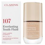 Clarins Everlasting Youth Fluid machiaj persistent anti îmbătrânirea pielii 107 Beige 30 ml