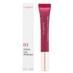 Clarins Velvet Lip Perfector lip gloss cu efect de hidratare 04 Velvet Raspberry 12 ml