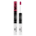 Dermacol 16H Lip Colour ruj si luciu de buze cu persistenta indelungata 2 in 1 No. 21 7,1 ml