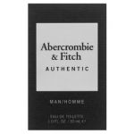 Abercrombie & Fitch Authentic Man Eau de Toilette bărbați 30 ml
