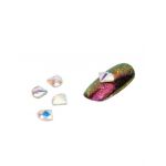 Cristale pentru unghii Multicolor Nr 41 Set 5 buc
