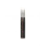 Pensule pictura 3 set negre Engros