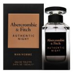 Abercrombie & Fitch Authentic Night Man Eau de Toilette bărbați 100 ml