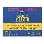 Dermacol Gold Elixir Rejuvenating Caviar Day Cream Cremă cu efect de întinerire anti riduri 50 ml