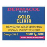 Dermacol Gold Elixir Rejuvenating Caviar Night Cream crema de noapte anti riduri 50 ml