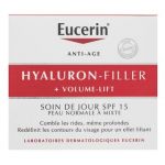 Eucerin Hyaluron-Filler + Volume Lift Day Care SPF15 cremă cu efect de lifting și întărire pentru piele normală / combinată 50 ml