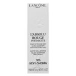 Lancôme L'ABSOLU ROUGE Intimatte 525 Sexy Cherry ruj cu efect matifiant 3,4 g