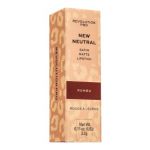 Makeup Revolution Lip Pro New Neutral Satin Matte Lipstick - Rumba ruj cu persistenta indelungata pentru efect mat 3,2 g