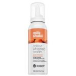 Milk_Shake Colour Whipped Cream spuma tonica pentru păr cu nuanțe de roz Rose Brown 100 ml