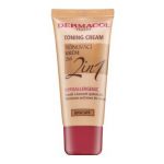 Dermacol Toning Cream 2in1 emulsii tonice și hidratante pentru uniformizarea culorii tenului Biscuit 30 ml