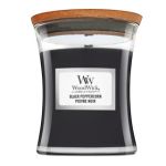 Woodwick Black Peppercorn lumânare parfumată 275 g