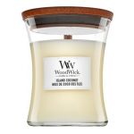 Woodwick Island Coconut lumânare parfumată 275 g