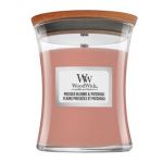 Woodwick Pressed Blooms & Patchouli lumânare parfumată 275 g