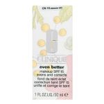 Clinique Even Better Makeup SPF15 Evens and Corrects fond de ten lichid 10 Alabaster 30 ml