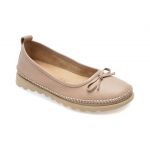 Balerini casual GRYXX gri, EV2815, din piele naturala