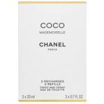 Chanel Coco Mademoiselle - Refill Eau de Toilette femei 3 x 20 ml