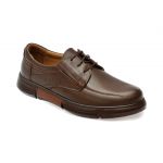 Mocasini casual OTTER maro, SH8003, din piele naturala